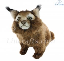 Soft Toy Wildcat, Caracal Cat by Hansa (26cm) 7047