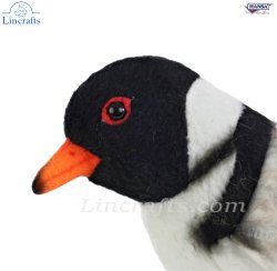Soft Toy Bird, Hooded Plover by Hansa (20cm.L) 7888