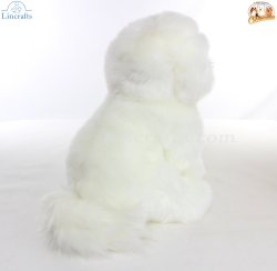 Soft Toy Bichon Frise Dog by Faithful Friends (23cm)H FBF03
