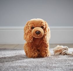 Cocker Spaniel Dog Plush Soft Toy - 20cm - Living Nature