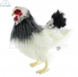 Soft Toy Bird, French Hen by Hansa (30cm) 5620