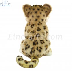 Soft Toy Leopard Amur Wildcat Cub by Hansa (25cm) 7297