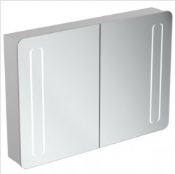 Ideal Standard 100cm Mirror Cabinet With Bottom Ambient & Front Light