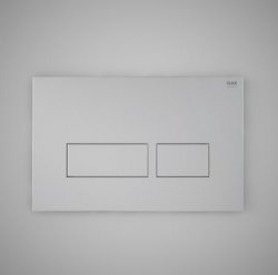 RAK Ecofix Matt Chrome Flush Plate With Rectangular Push Plates