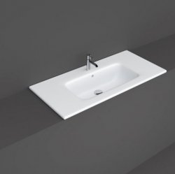 RAK Joy 100cm Scandinavian Oak Wall Hung Basin Unit