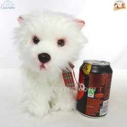 Soft Toy Dog, West Highland White Terrier by Faithful Friends (22cm)H FWH03
