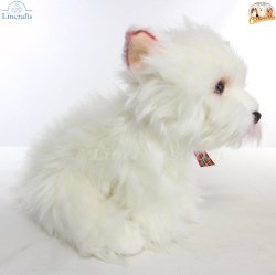 Soft Toy Dog, West Highland White Terrier by Faithful Friends (22cm)H FWH03