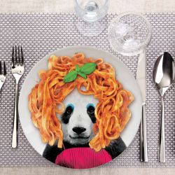 Wild Dining Party Animal Panda Plate