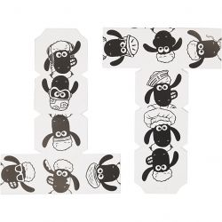 Shaun The Sheep - Stacking Blocks - Creative Colour In
