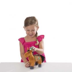 Melissa & Doug Horse Care Feed & Groom Play Set - 17 Pieces