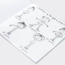 Colouring Book - Girl Kids - Ballerina - Rachel Ellen
