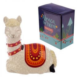 Alpaca Figure Money Bank Box 