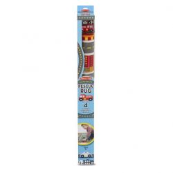 Melissa & Doug Around The City Rescue Playmat Rug & Cars 