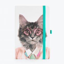 Cat Go Wild A5 Notebook & Pen Holder