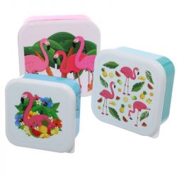Flamingo Lunch Box Set - Cool Bag & Boxes