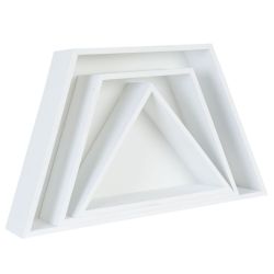 Wooden Tree Shelf - White - Clayre & Eef