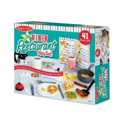 Melissa & Doug Star Diner Restaurant Pretend Play Set - 41 Pieces