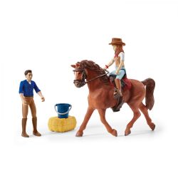 Horse Adventure Car & Trailer Plus Accessories Play Set - Schleich - 42535