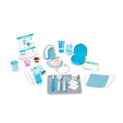 Melissa & Doug Super Smile Dentist Kit Play Set - 25 Piece