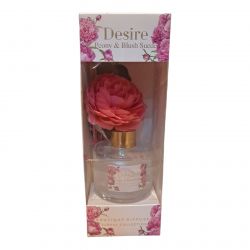 Peony & Blush Suede Desire Home Reed Diffuser 100ml - Boxed - Lesser & Pavey