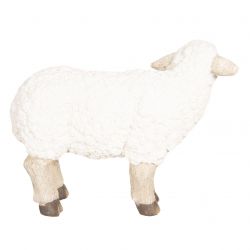 Large Decoration Sheep Statue Length 55cm - Poly Resin - Clayre & Eef