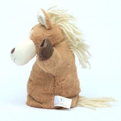 Brown Haffie Pony Plush Hand Puppet - Jomanda