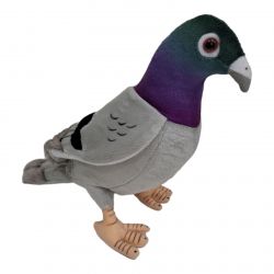 Pigeon Bird Plush Soft Toy - 29cm - Living Nature