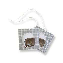 Motorbike Classic Wrapping Paper Sheets & Tags - Arty Penguin