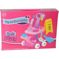 Cleaning Toy Play Set - 9 Items - Pretend Play - Starter Set