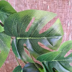 Cheese Plant Leaf Garland Artificial - 180cm - Sincere