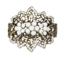 Stylish Bracelet & Earring Gift Set - Diamante - Clayre & Eff