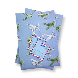 Vintage Planes Spitfire WW2 Wrapping Paper Sheets & Tags - Arty Penguin