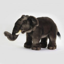 Soft Toy Elephant (Asian) by Hansa (29cm) 3482