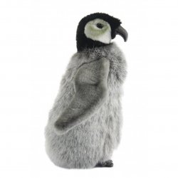 Soft Toy Bird, Emperor Penguin by Hansa (24cm) 4668