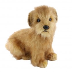Soft Toy Dog, Norfolk Terrier by Hansa (23cm) 4126