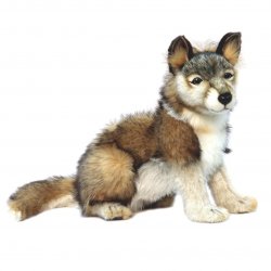 Soft Toy Wolf by Hansa (32cm) 4291