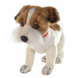 Soft Toy Dog, Jack Russel Terrier by Hansa (25cm) 5901