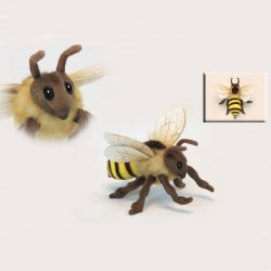 Soft Toy Honeybee by Hansa (22cm) 6565