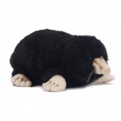 Soft Toy Black Mole by Hansa (22cm) 3072