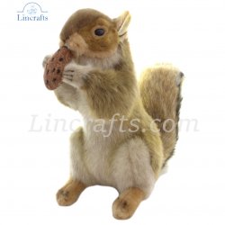 Soft Toy Red Squirrel by Hansa (22cm) 3745