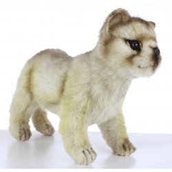 Soft Toy Wolf Cub Standing by Hansa (23cm.L) 6727