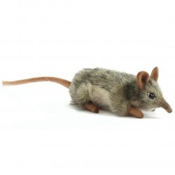 Soft Toy Elephant Mouse (Shrew) by Hansa (18cm) 4110