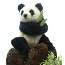 Soft Toy Panda Bear by Hansa (25cm) 4184