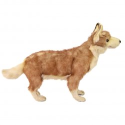 Soft Toy Coyote by Hansa (35cm) 5207