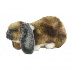 Soft Toy Bunny, Lop Eared Rabbit by Hansa (25cm) 5530