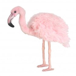 Soft Toy Bird, Flamingo by Hansa (38cm) 5680