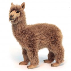 Soft Toy Alpaca by Hansa (35cm) 6028