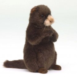 Soft Toy Bird, Woodchuck by Hansa (20cm) 4842