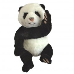 Soft Toy Panda Bear by Hansa (33cm) 6649