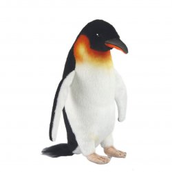 Soft Toy Bird, Emperor Penguin by Hansa (20cm) 7087